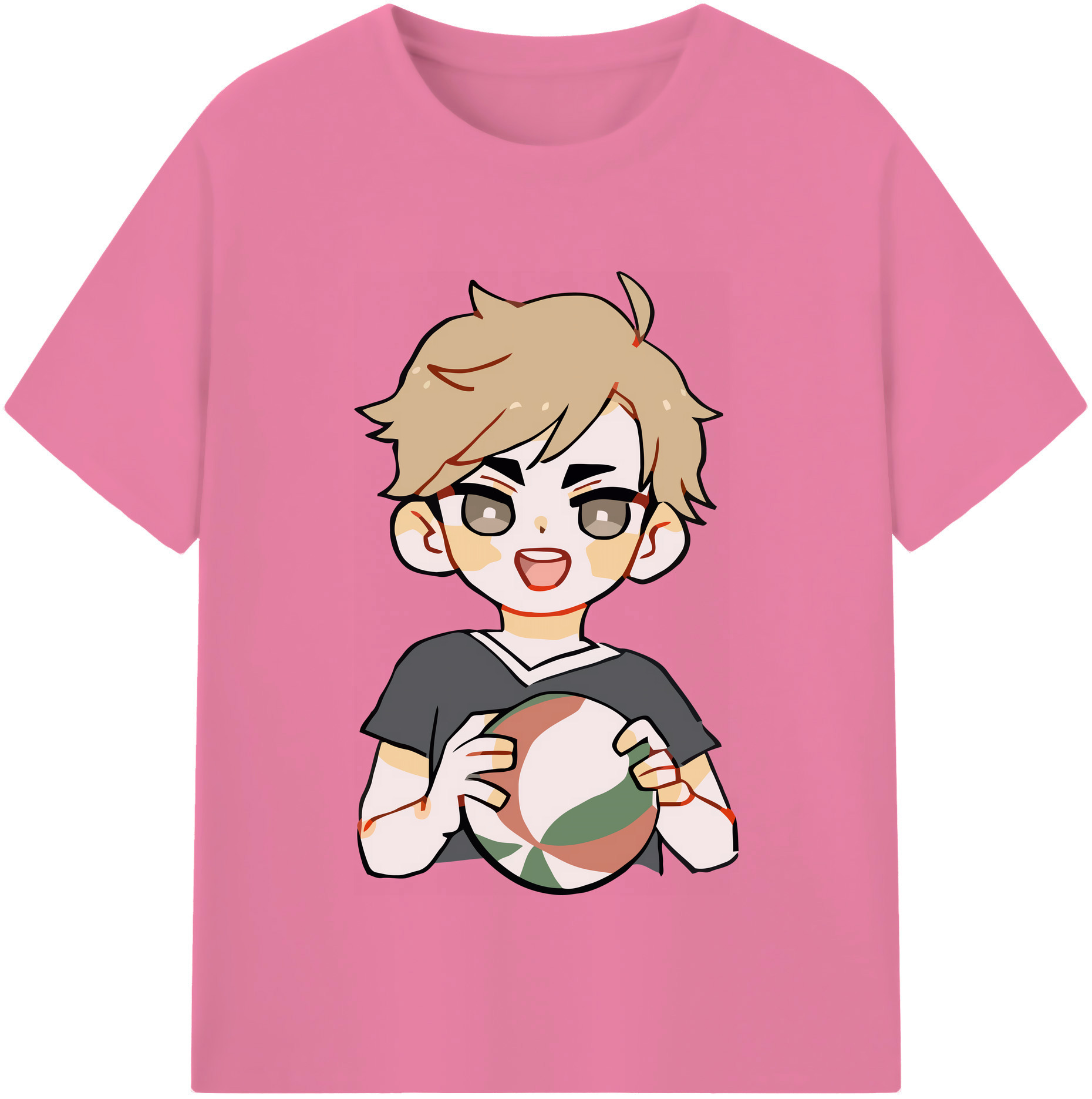 （画像用） ハイキュー!! Haikyu!! 綿100％半袖Tシャツ（フロントプリント）